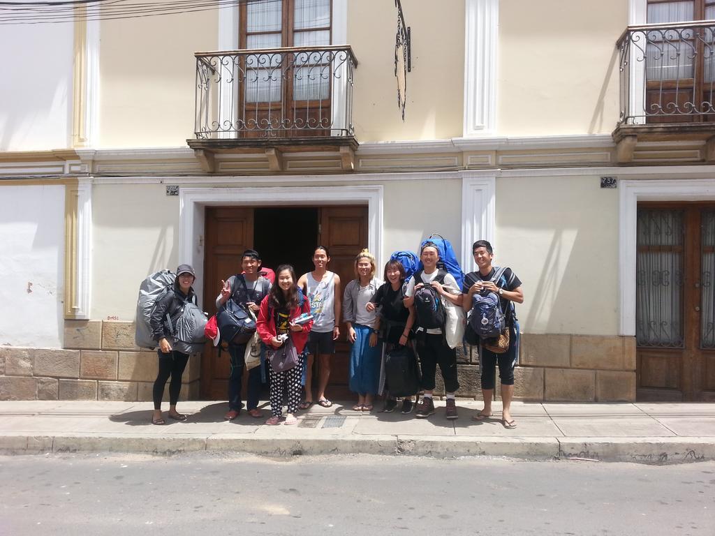Villa Oropeza Hostel Сукре Экстерьер фото